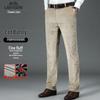 Grandpa Car Men's Corduroy Fleece Lined Straight Casual Pants