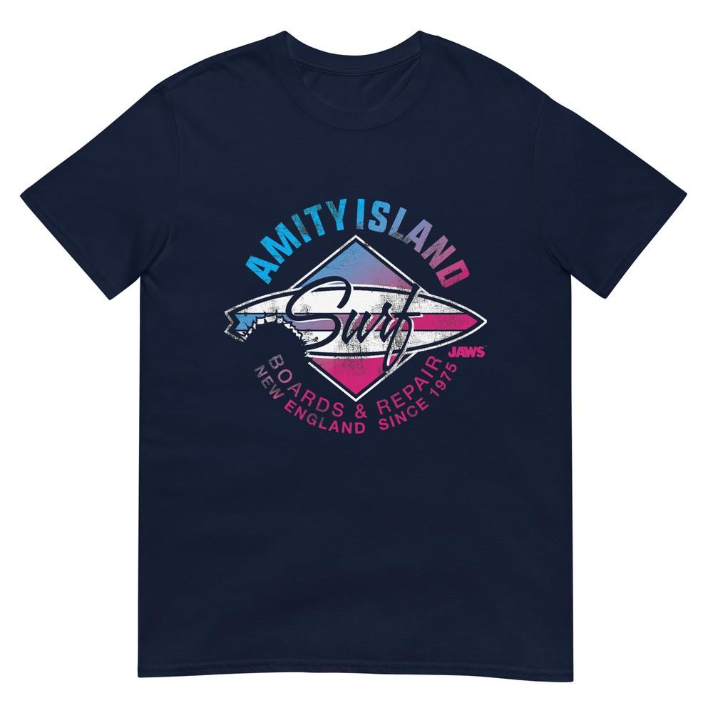 Jaws Amity Island New England Surf Shop Since Tshirt Tshirt S