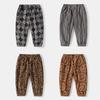 New Children's Pants, Japanese Boys' and Girls' Spring and Autumn Retro Corduroy Pants, Korean Version of Baby Loose Trousers