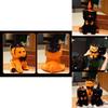 Halloween Ghost Black Cat Party Decoration Plush Toy Kids Stuffed Animal Prop Cat Doll