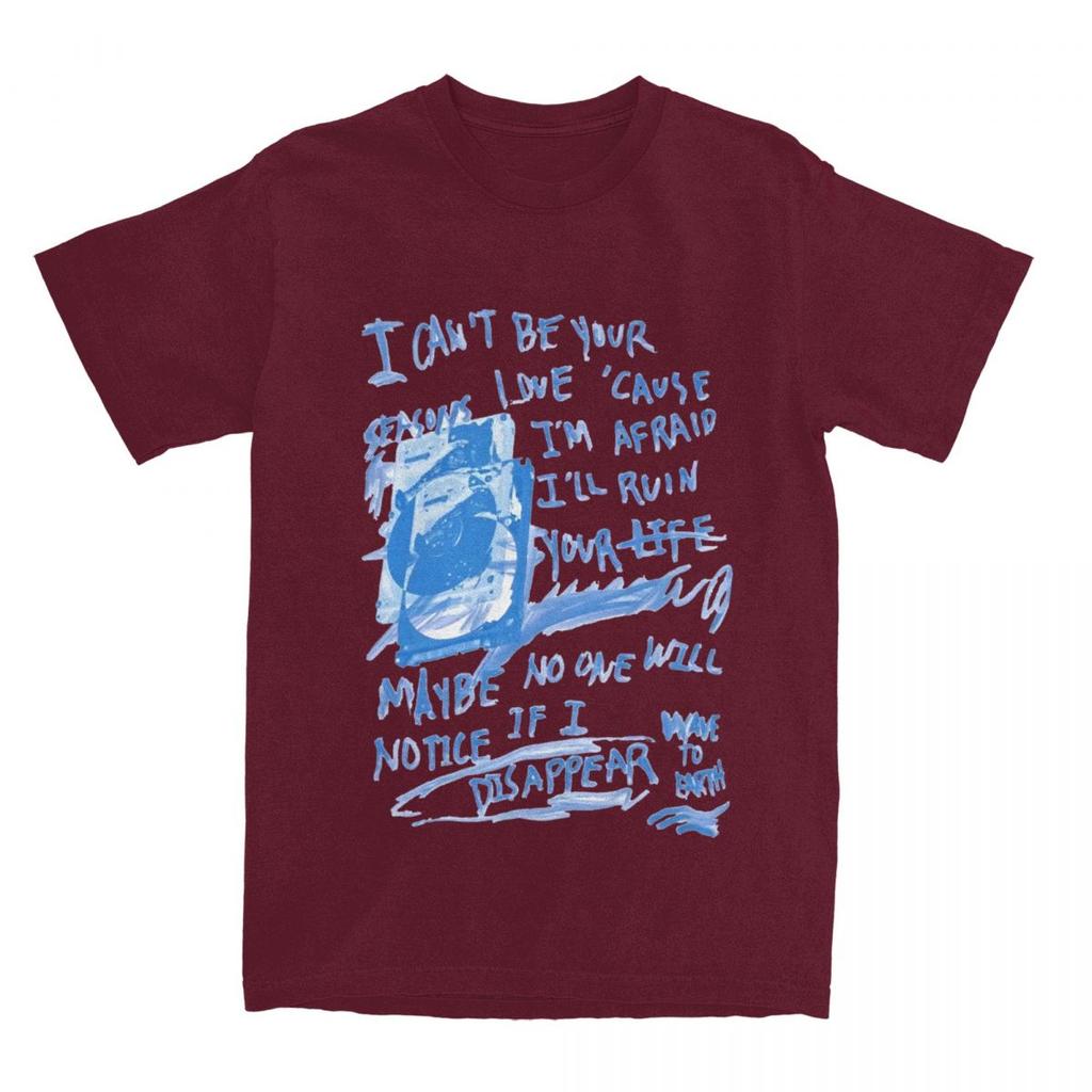 Wave To Earth T-Shirt Hip Hop Seasons Lyrics Fan Art Harajuku T-Shirts Kurzarm T-Shirt Reine Baumwolle O-Ausschnitt Übergroße Kleidung