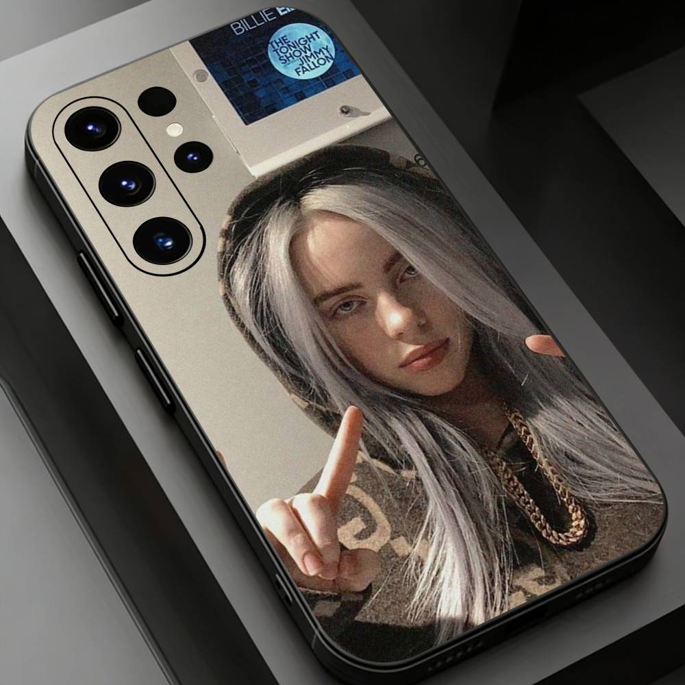 B-Billie E-Eilish Phone Case For Samsung Galaxy S26,25,24,23,22,21,20Plus Ultra