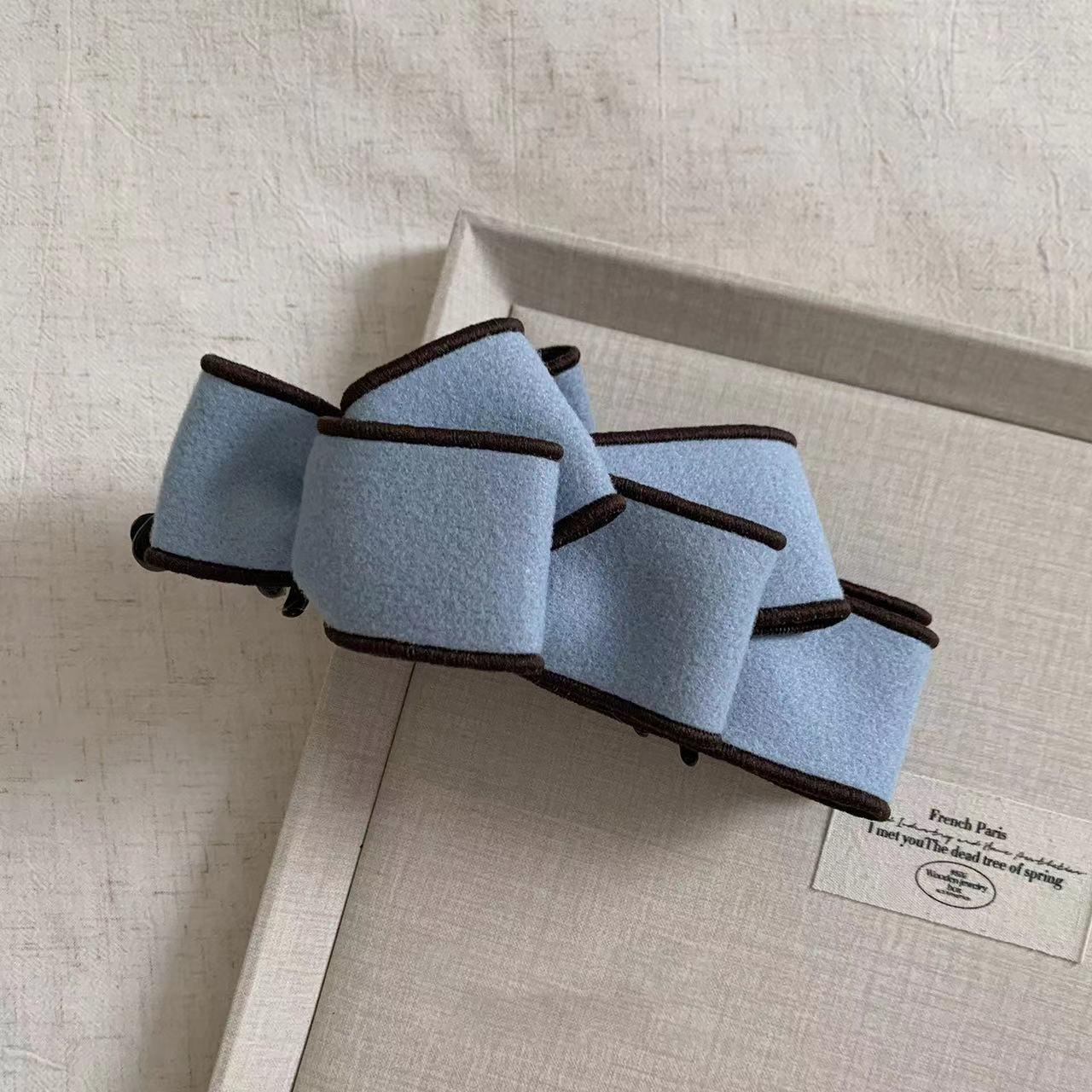 Korean Style Plaid Banana Clip for Women s Updo & Ponytail Hair