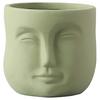 Creative Humanoid Head Ceramic Flower Pot Plant Flower Vase Garden Decoration Special-shaped Irregular Human Head Vase Art Decor