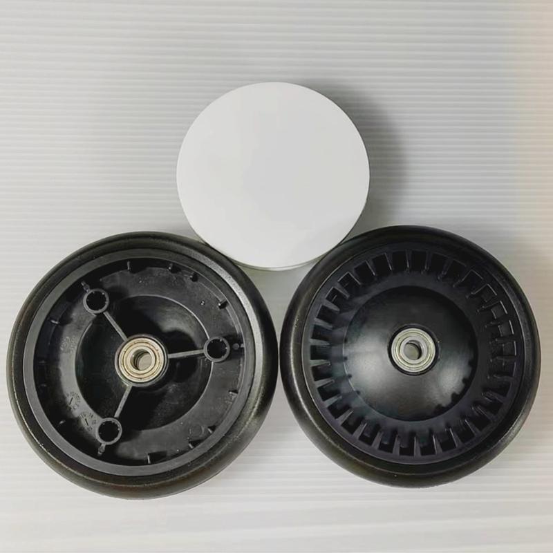 Replacement Front/Rear Wheel Caps Bearing Protective Cover for Yoya/Yoyo Baby Strollers Ensuring Stability White