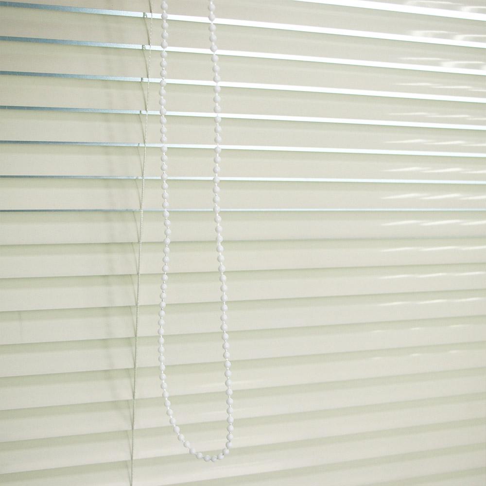 With Connectors Plastic White Curtain Bead Rope Chain Pull Cord Blind Beaded Chain Blind Chain