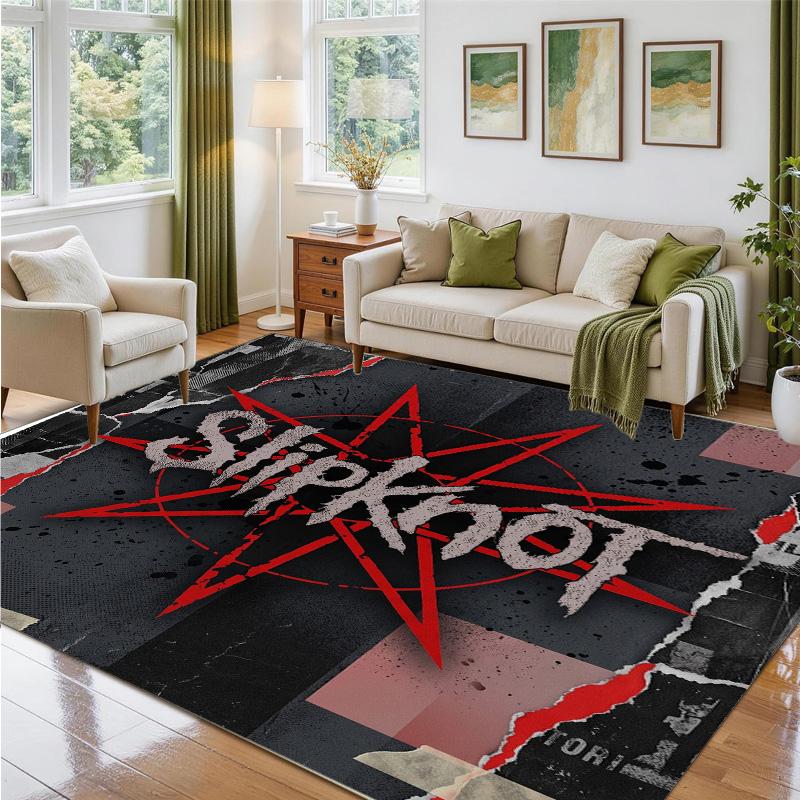 Slipknot Design Crystal Velvet Rug Soft Decorative Mat for Bedroom Entrance