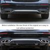2Pcs Car Exhaust Pipe Mufflers Cover Replacement Rear Cylinder Exhaust Pipe Decorate Cover Trim for W205 W213