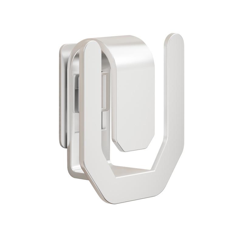 

Настенная стойка для тапочек для ванной комнаты, без сверления, настенная стойка для хранения обуви для туалета, многофункциональная стойка, сушилка белый