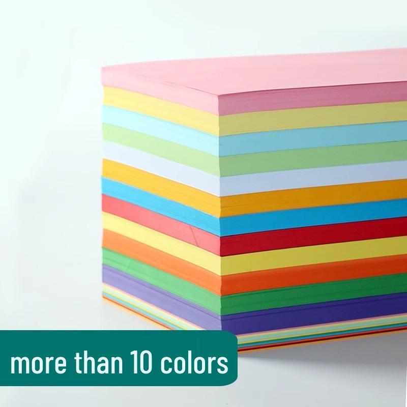 Transport Gratuit Hârtie Color A4 pentru Origami & Imprimare pentru Copii - Hârtie Handmade & pentru Studenți pentru Grădiniță & Meșteșuguri