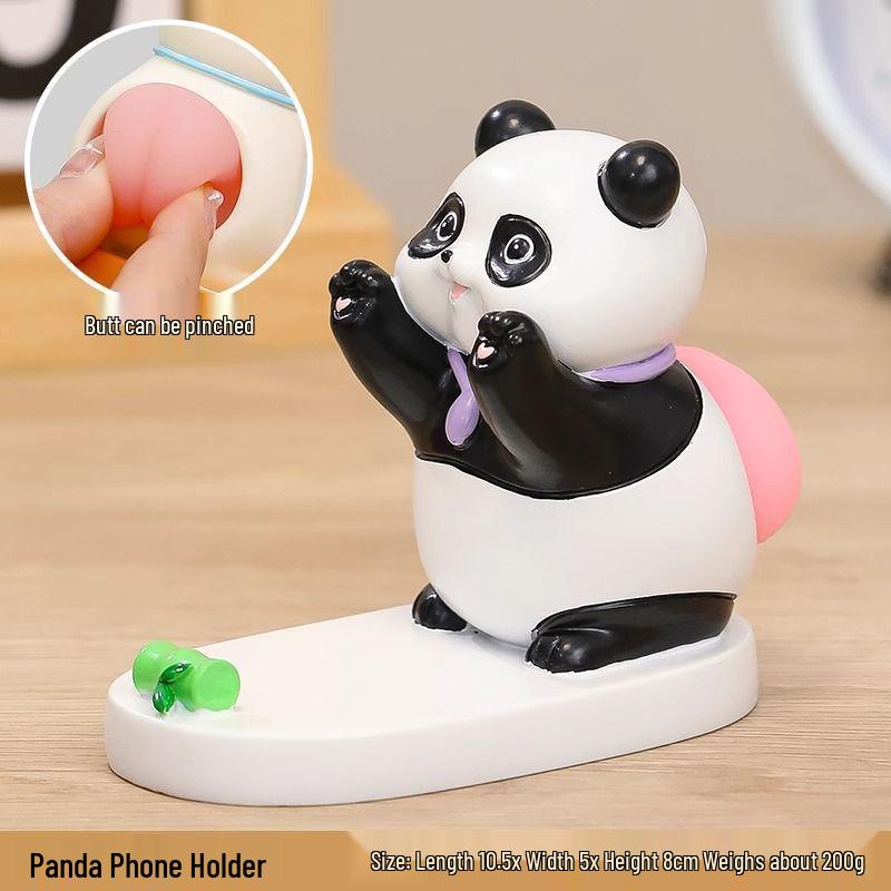 Cartoon Niedlicher Handy- & Tablet-Ständer: Kreatives Desktop-Ornament & Binge-Watching-Geschenk