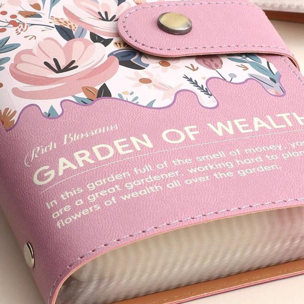 Kožené peníze Challenge Book Hotovostní obálky Money Budget Planner Binder Money Planners