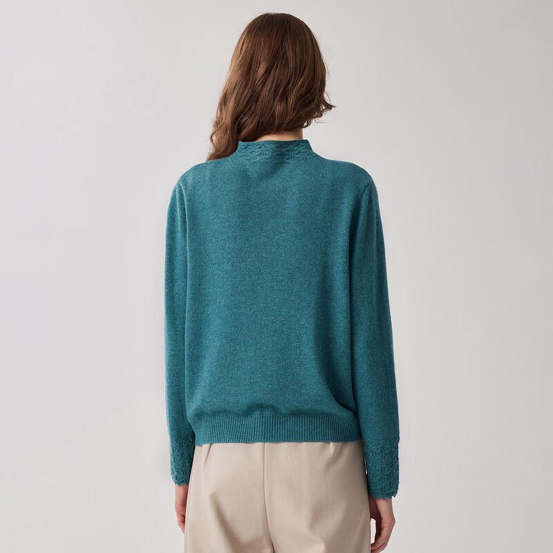 Zhaojun Women's 2026 Autumn/Winter 100% Cashmere Cardigan
