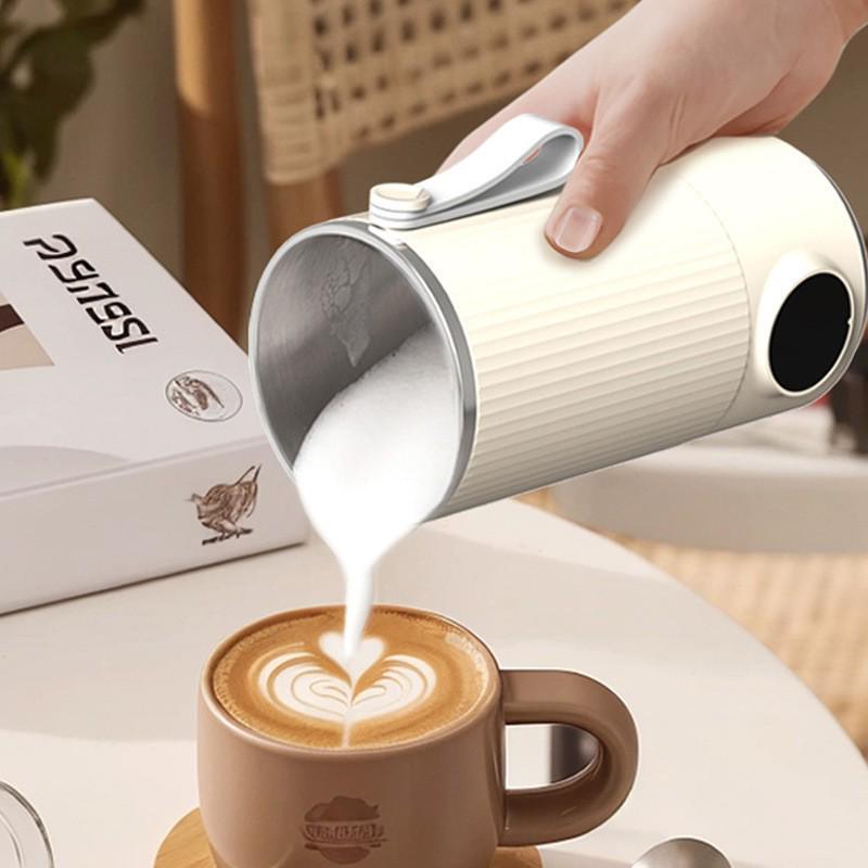 Rechargeable Wireless Magnetic Stirring Heated Cup for Coffee & Milk