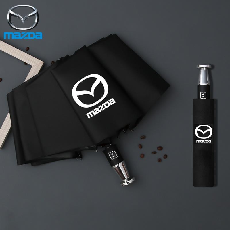 Auto Winddicht UV Sonnenschutz Regenschirm Automatisches Falten Sonnenschutz für Mazda 3 5 6 Axela Atenza CX30 CX5 CX7 CX8 CX9 MX5 BT50