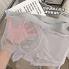 Lightweight Transparent Seamless Underwear One-piece Ice Silk Transparent Sexy Men's Flat Underwear