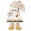 Fun Shape Halloween Wooden Ghost Signs Handmade Ghost Table Ornament  Bedroom Decor