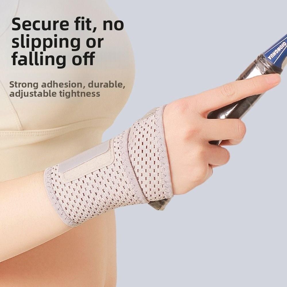 Unisex Breathable Wrist Support Brace Adjustable Pressurized Wrist Strap High Elastic Wrist Protectors Tendon Sheaths