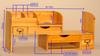 Juleduo Desktop Desk Pen Book Small Item Multiple Assembly Cosmetic Remote Control Rack Wood Organizer, Holder, Stand, Storage, Wooden, Methods,