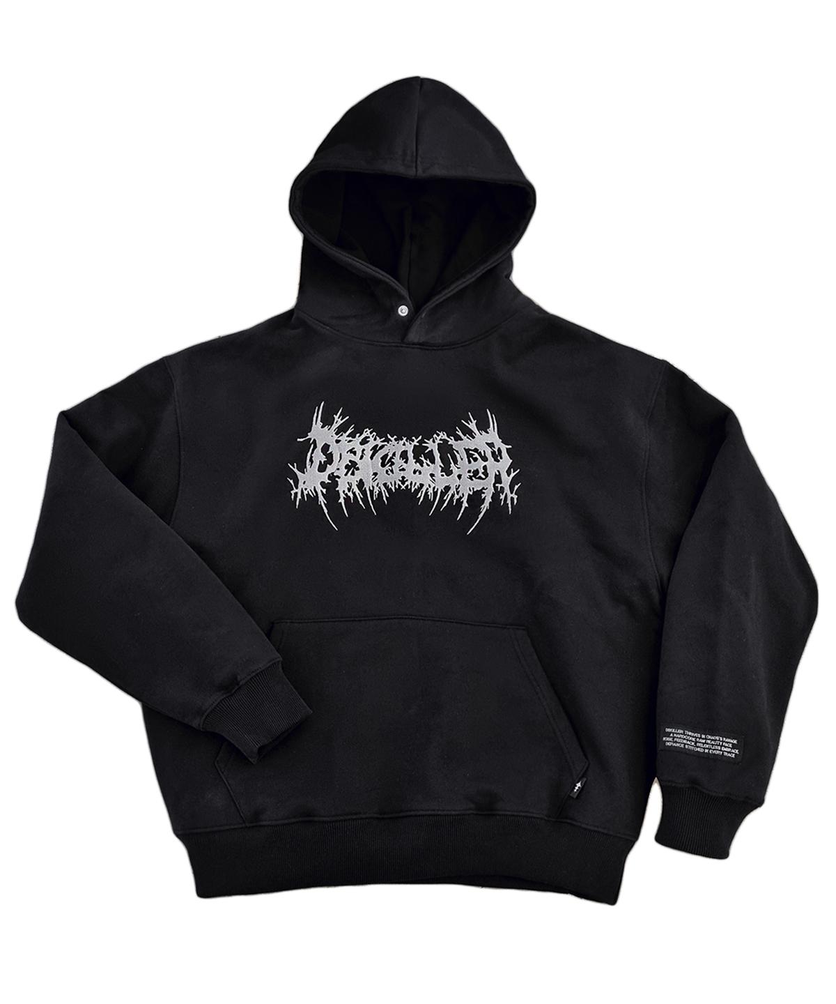 D Bee Killer Dbkiller Embroidered Logo Hoodie - Black Black/M