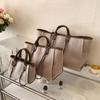 2025 European & American Women's Large Capacity Bucket Bag - Handheld, Shoulder, Crossbody Chain Tote