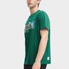 New FILA T Shirt Men's Emerald Green Curtain F11M438104F-KK