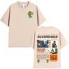 Rapper Alvaro Diaz Felicilandia Album Graphic T Shirts Unisex Hip Hop Fashion Oversized Short Sleeve Tshirt Casual Cotton Tshirts