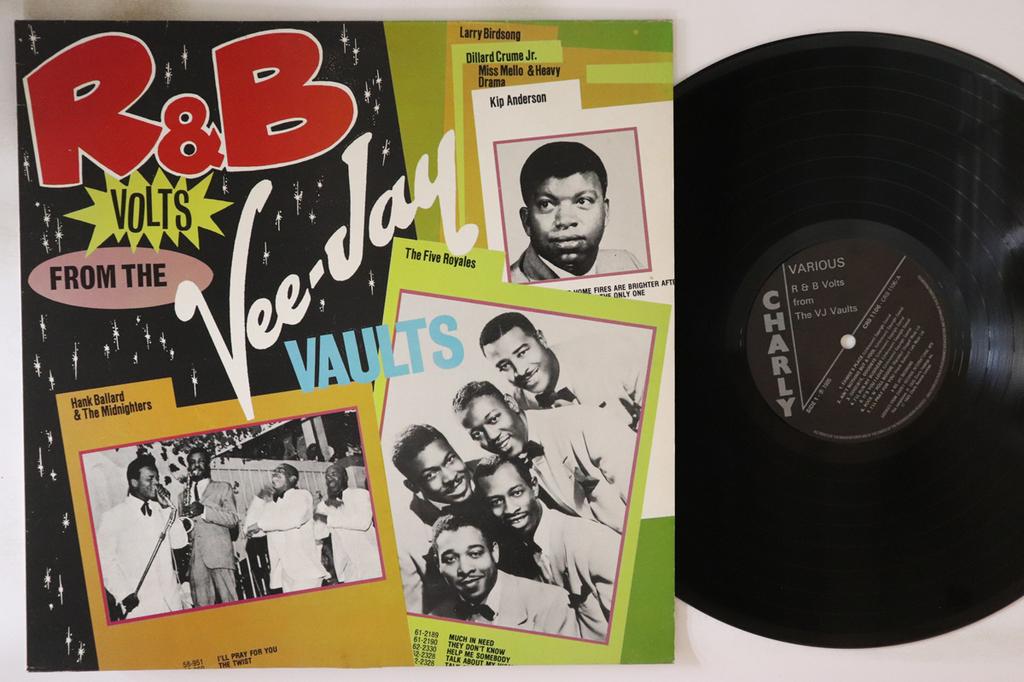 LP Record VARIOUS - R&b Volts From The Vee-jay Vaults CRB1106 CHARLY R&B 1985 UK Rock Used