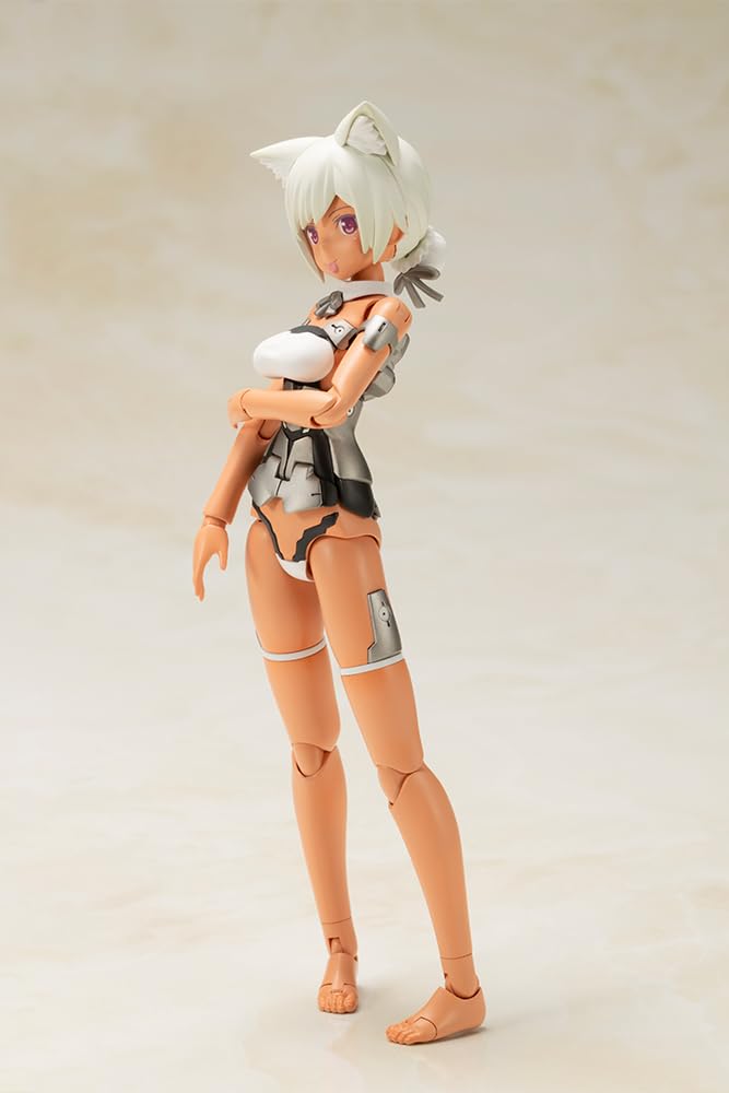 Kotobukiya Frame Arms Girl Leticia Silver Approximately 150mm Plastic Model Ver., Tall, Non-scale