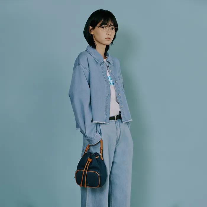 CANVAS POCKET BUCKET BAG AS7AB202