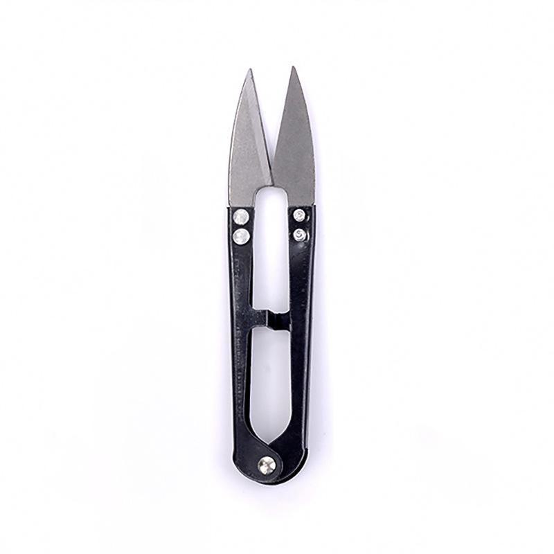 U-shaped Stainless Steel Thread Trimmer Scissors for Cross Stitch and Embroidery