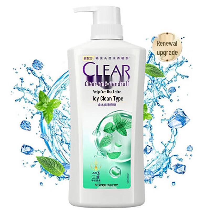 

Clear Anti-Dandruff Icy Fresh Scalp Care Shampoo