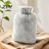 Explosion Proof Water Bag Hot Bottle with Plush Cover, 500/1000/2000ML Leak-proof Bag, Portable Cold Compress Pouch for Shoulder, Back, Hand,