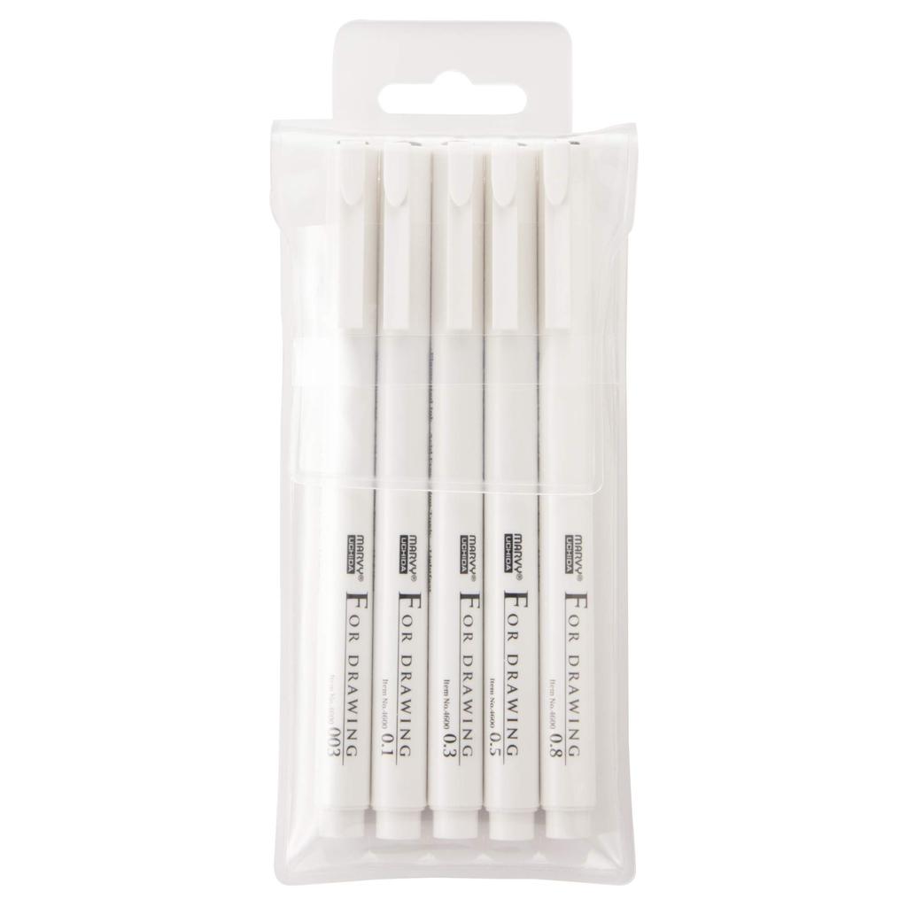 Marvie Vierer-Ruderboot-Set 5-teilig, Schwarz, 4600-5A