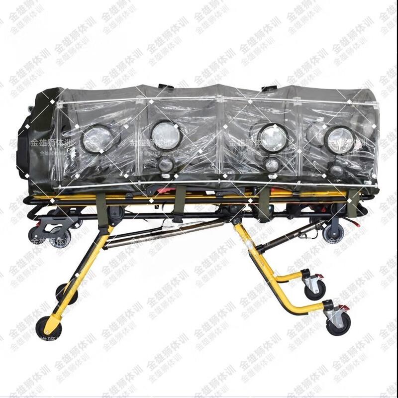 Negative Pressure Isolation Transport Cabin with Trolley