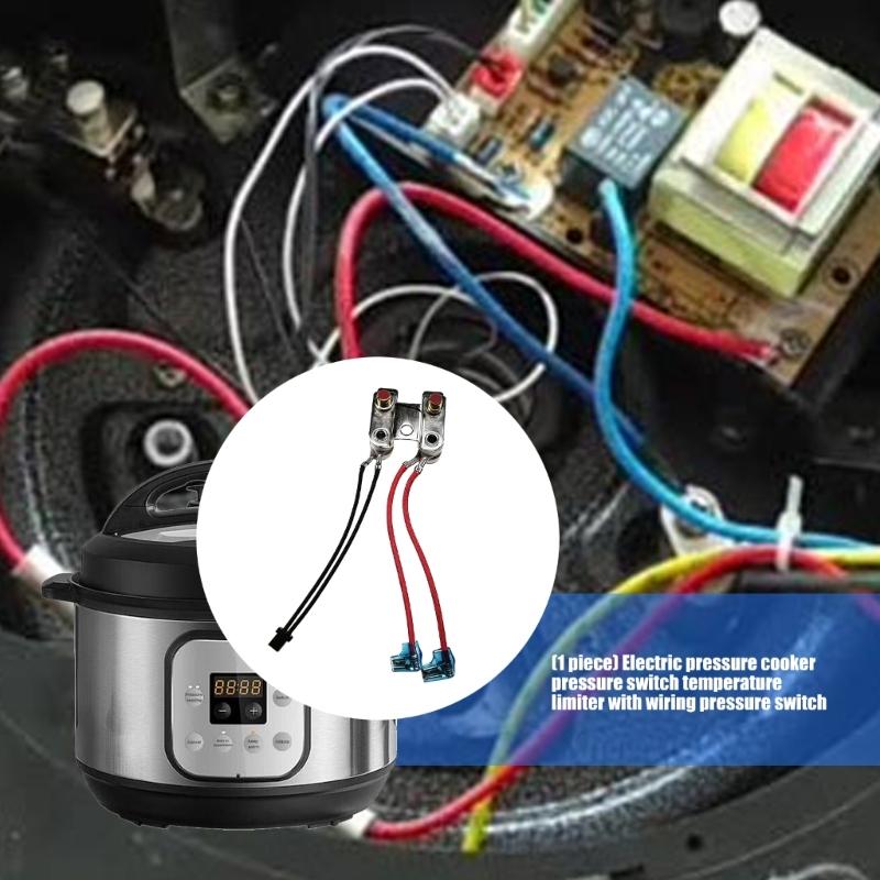 Pressure Cooker Temperature Limiter Pressure Switcher Bimetal Thermostat Sensor Replacement Metal Cooker Switcher Safety