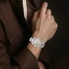 SEIKO Presage Automatic Mechanical Movement Stainless Steel Strap Watch 39 Men's Watches White Dial SRP178J1