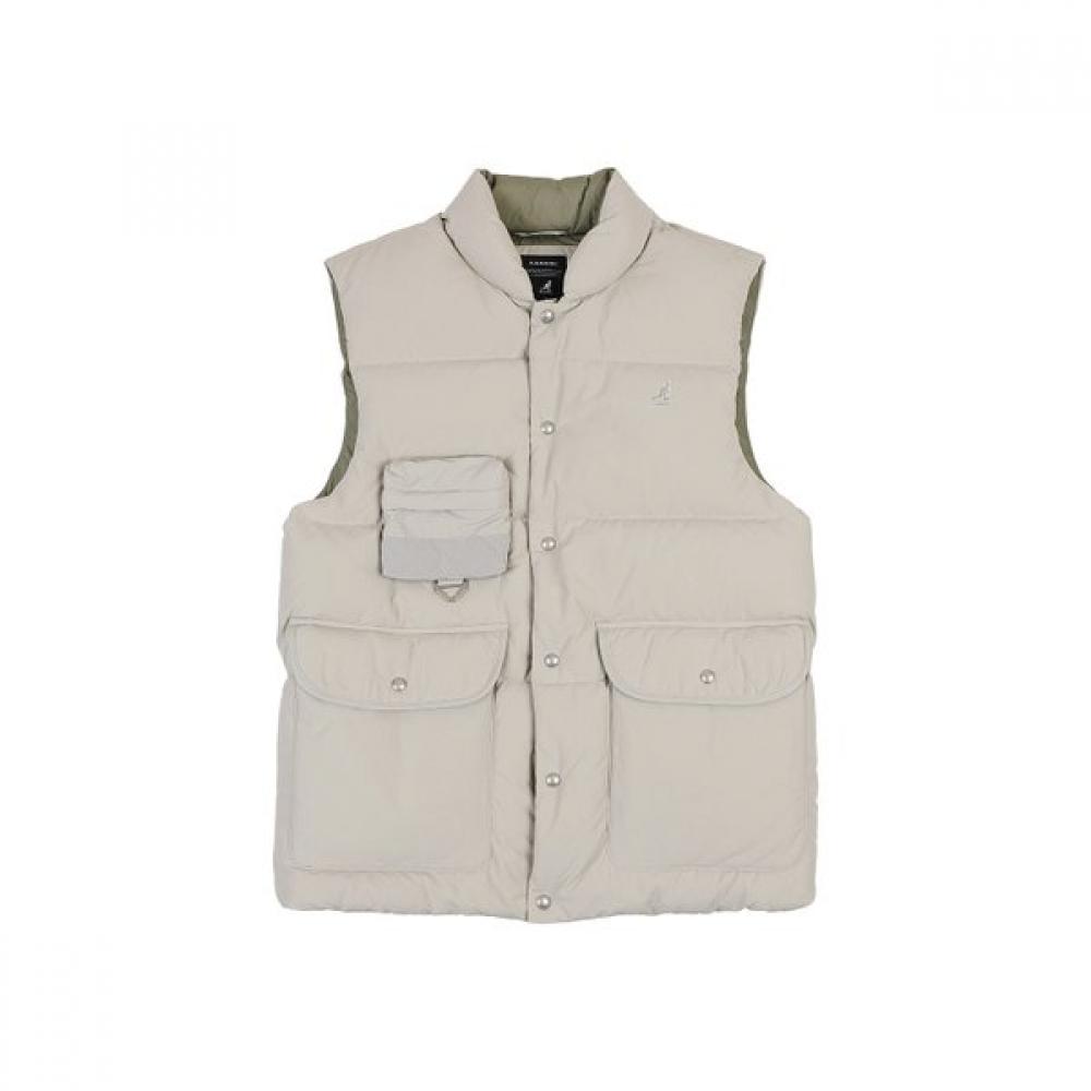 

Kangol 60 40 Down Vest Gray 6139 L