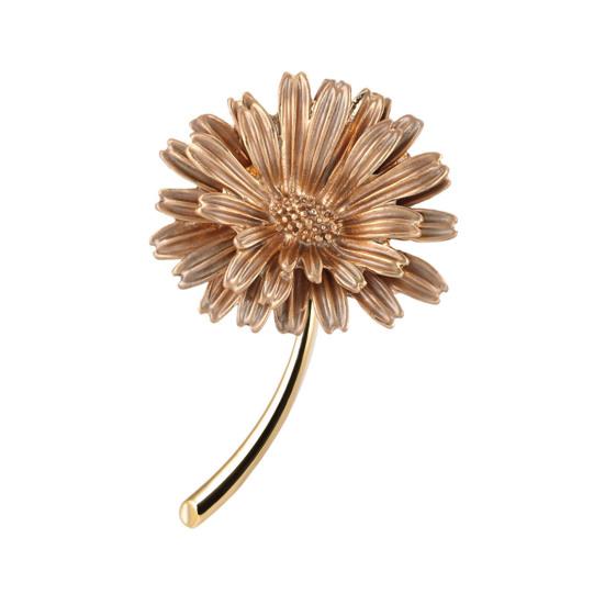 

Women Brooch Gradient Enamel Flower Design Brooch Suit Lapel Sweater Dress Coat Badge Weddings Parties Daily Wear C