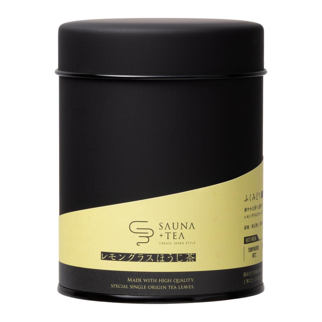 CHABAKKA TEA PARKS Hojicha Loyly Tea Lemongrass 50g SAUNA+TEA Leaves, Hojicha, (Tea Can)