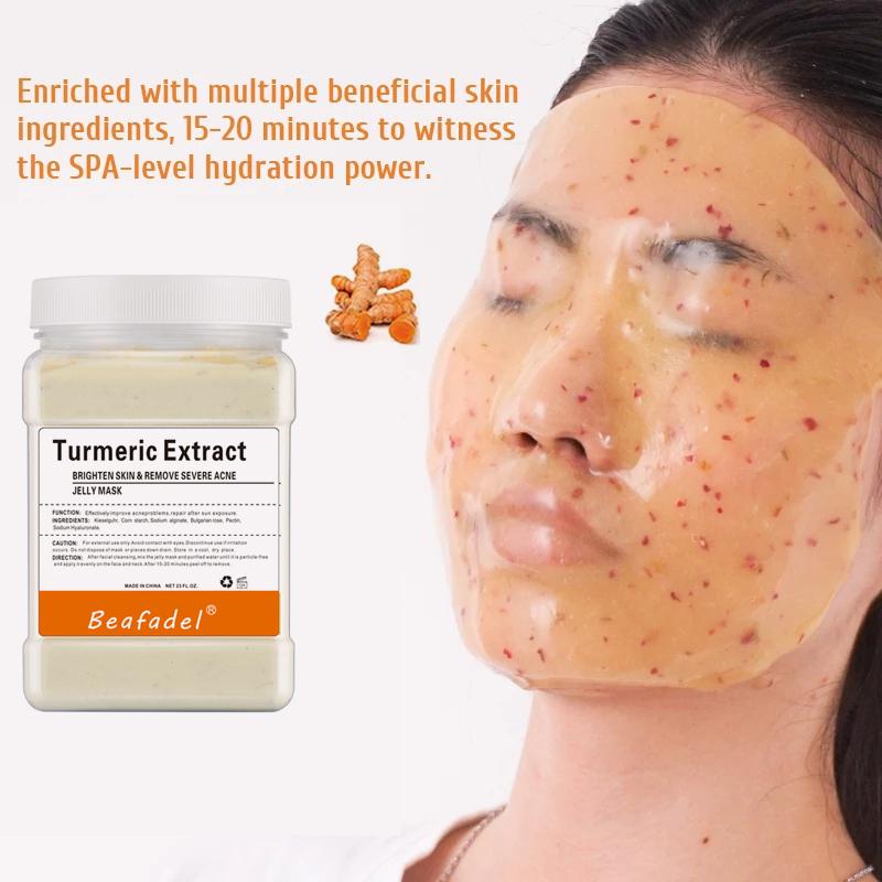 650g Jelly Mask Powder Rose Masks Peel Off Hydroplastic Crystal Collagen Facial Jelly Mask for Face