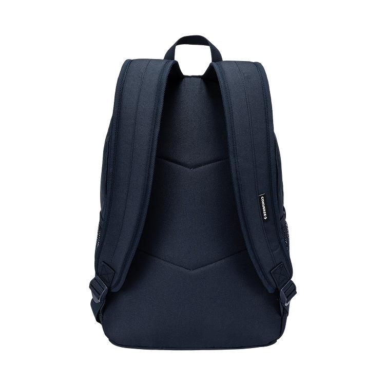 Converse Daily Sports Versatile Polyester Backpack Men Backpacks Navy-Blue CV2533284GS-012