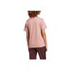 Adidas Sportswear Lounge Fashion Comfortable Soft Versatile Short Sleeve T-Shirt Women Tops Warm-Clay JJ4084