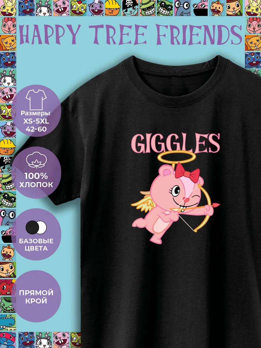 Happy Tree Friends - Giggles Printed T-shirt S