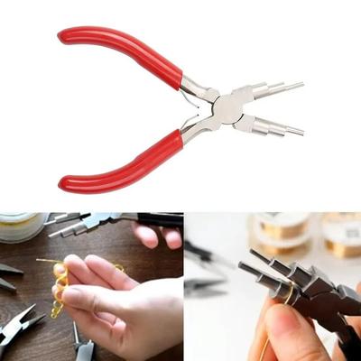 Coil Winding Tool Jewelry Pliers Multifunctional Round-nosed Pliers Six-section Pliers  Jewelry