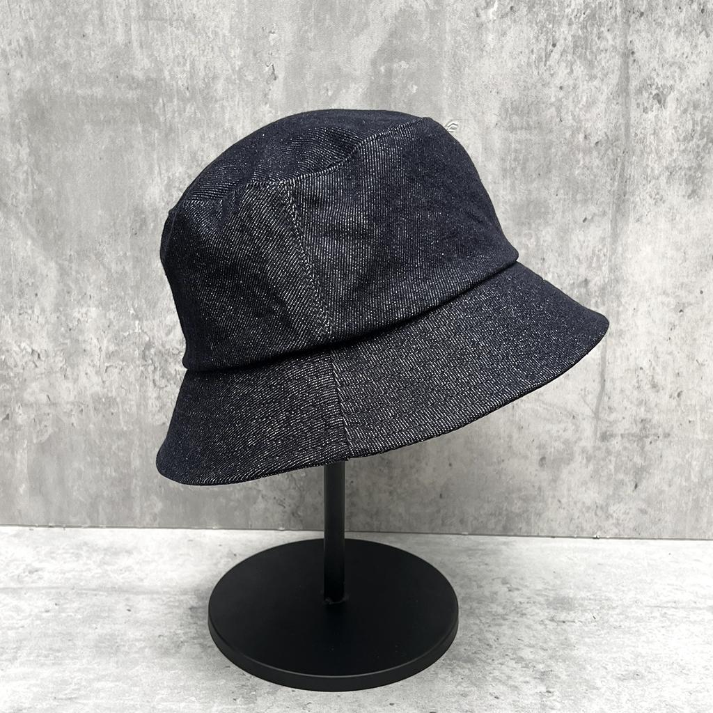 Commuter Versatile Dark Blue Washed Denim Fisherman Hat Children Summer Sun Protection Denim Hat Basin Hat Tide