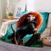 Various Styles and Sizes Cartoon Princess Brave Printed Blanket Bedroom Living Room Sofa Study Kids Room Decor Blanket Potdemiel