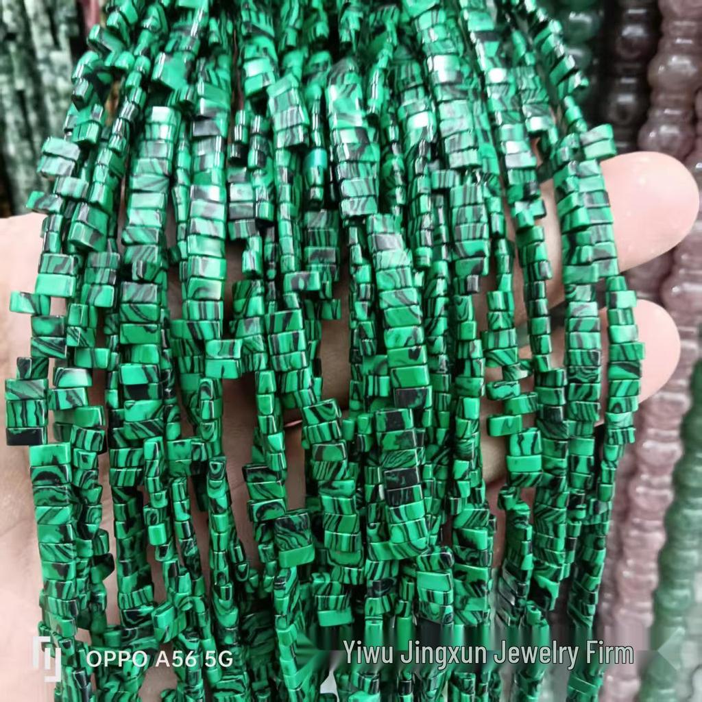 Natural Crystal Agate Two-Hole Tila Beads, 2x5mm, Loose Beads for DIY Jewelry Making