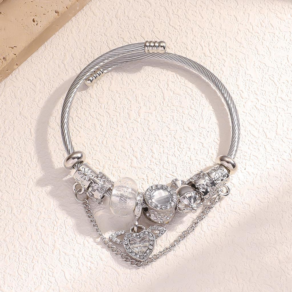 1 Pan Family Angel Wings Bracelet Instagram Style High Beauty DIY Detachable Bracelet High end and Unique Bracelet