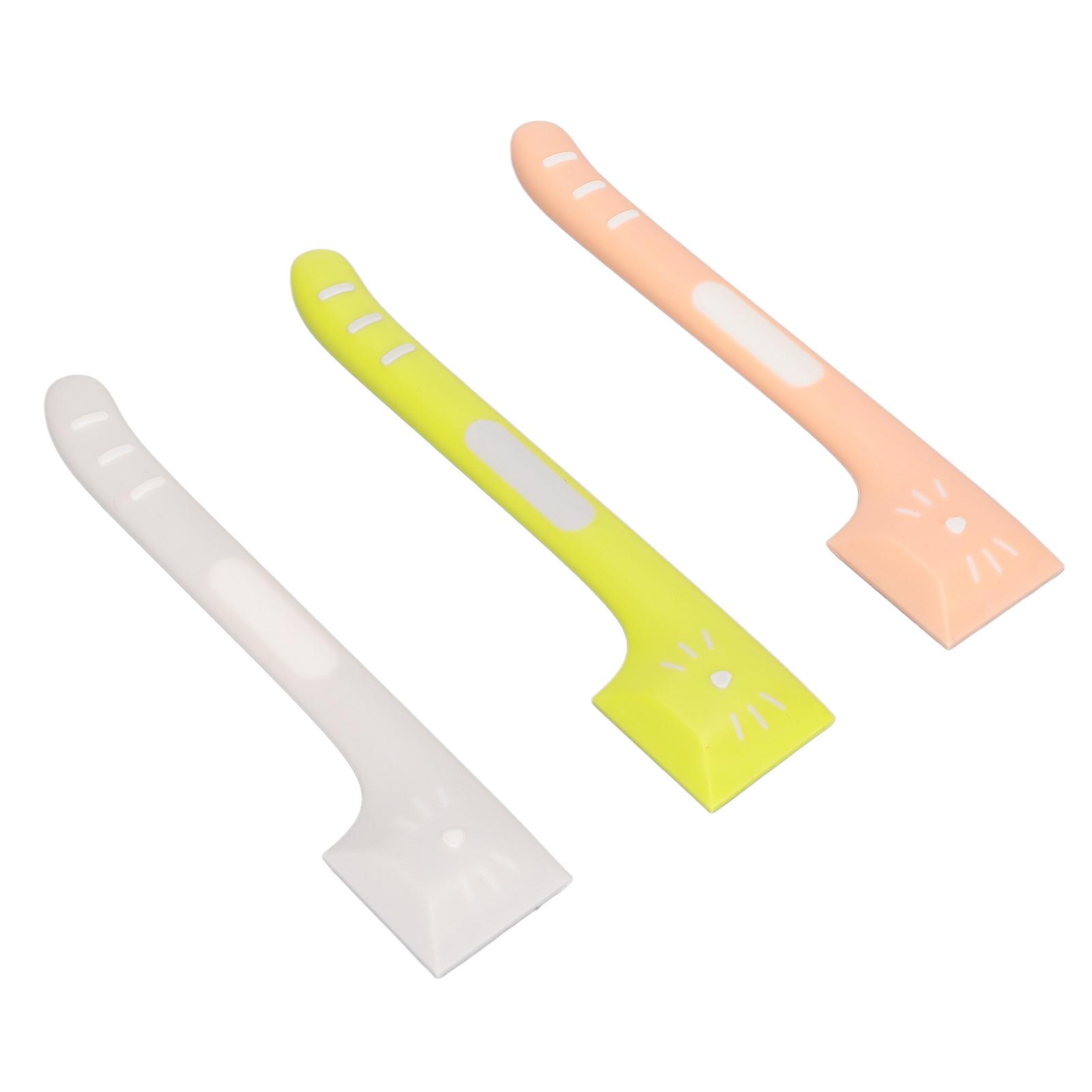 3pcs Pet Food Can Spoons Multifunction Dishwasher Safe Dog Canned Spoon with Long Handle